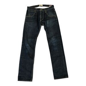 Mens Wrangler Blue Bell Matt Beverly Dry USA Jeans 30 X 34 | Dark Wash